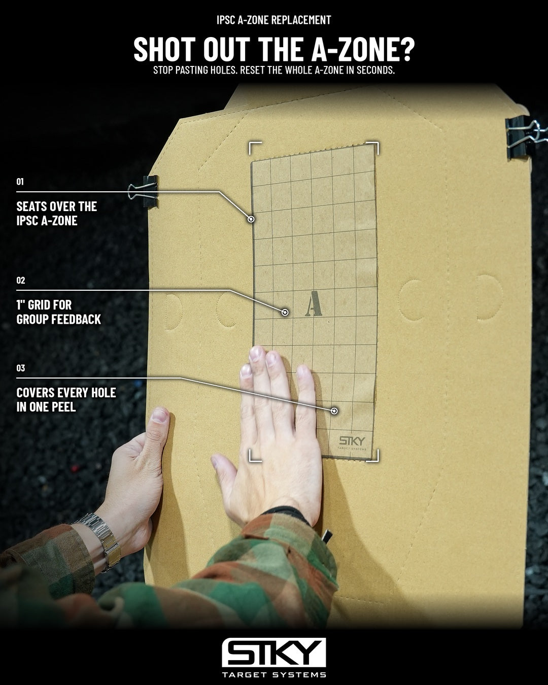 IPSC A-Zone Replacement - Chest