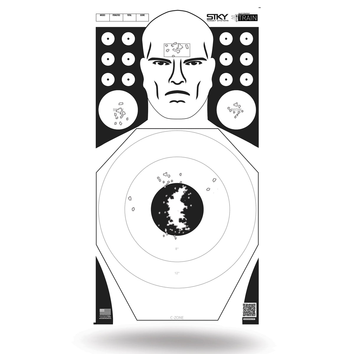 Target Practice Kit STKY Target Systems | Reliable, Adhesive Targets for Accurate Training